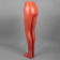 Манекен ноги женские пластиковые, цвет телесный H1100 мм - Н-201