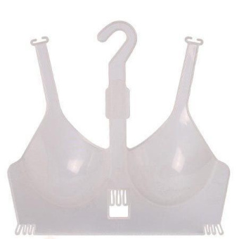 Манекен вешалка: бюст женский, пластик, цвет прозрачный - М-211