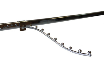 Крючок на овальную трубу 9 шариков, L340 мм - U220136
