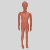 Манекен детский мальчик, в полный рост, телесный, H1240 мм - МКА-03Д(мальчик)