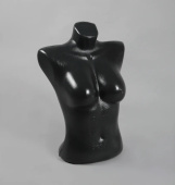 Торс объемный женский  "Диана", цвет чёрный, H550 мм - Т-303(черн)